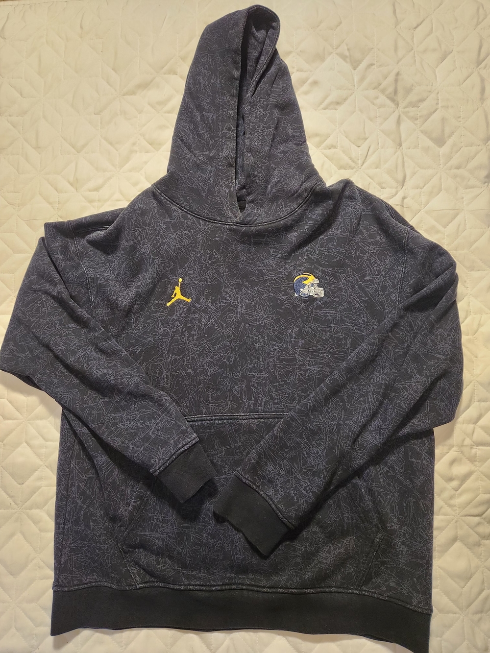 Jordan Men's Navy Pullover Hoodie
